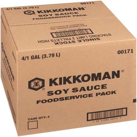 KIKKOMAN Kikkoman Soy Sauce Kosher 1 gal. Jug, PK4 00171